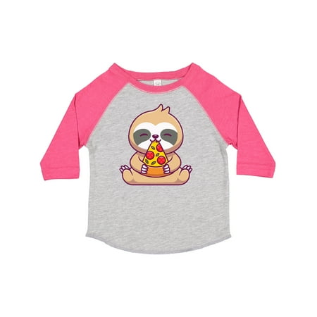 

Inktastic Sloth Pizza Gift Toddler Boy or Toddler Girl T-Shirt