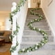 thumbnail image 5 of Guirnalda de eucalipto artificial con margaritas pequeñas | Vegetación artificial de 180 cm para decoración del hogar, bodas y eventos, 5 of 6