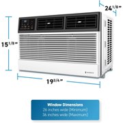 Friedrich Chill Premier 10,000 BTU Wi-Fi Controlled Window Air Conditioner