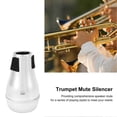 thumbnail image 5 of Trumpet Mute Reliable Practical Durable ABS Lightweight Compact Silencer for Music Enthusiast, 5 of 5
