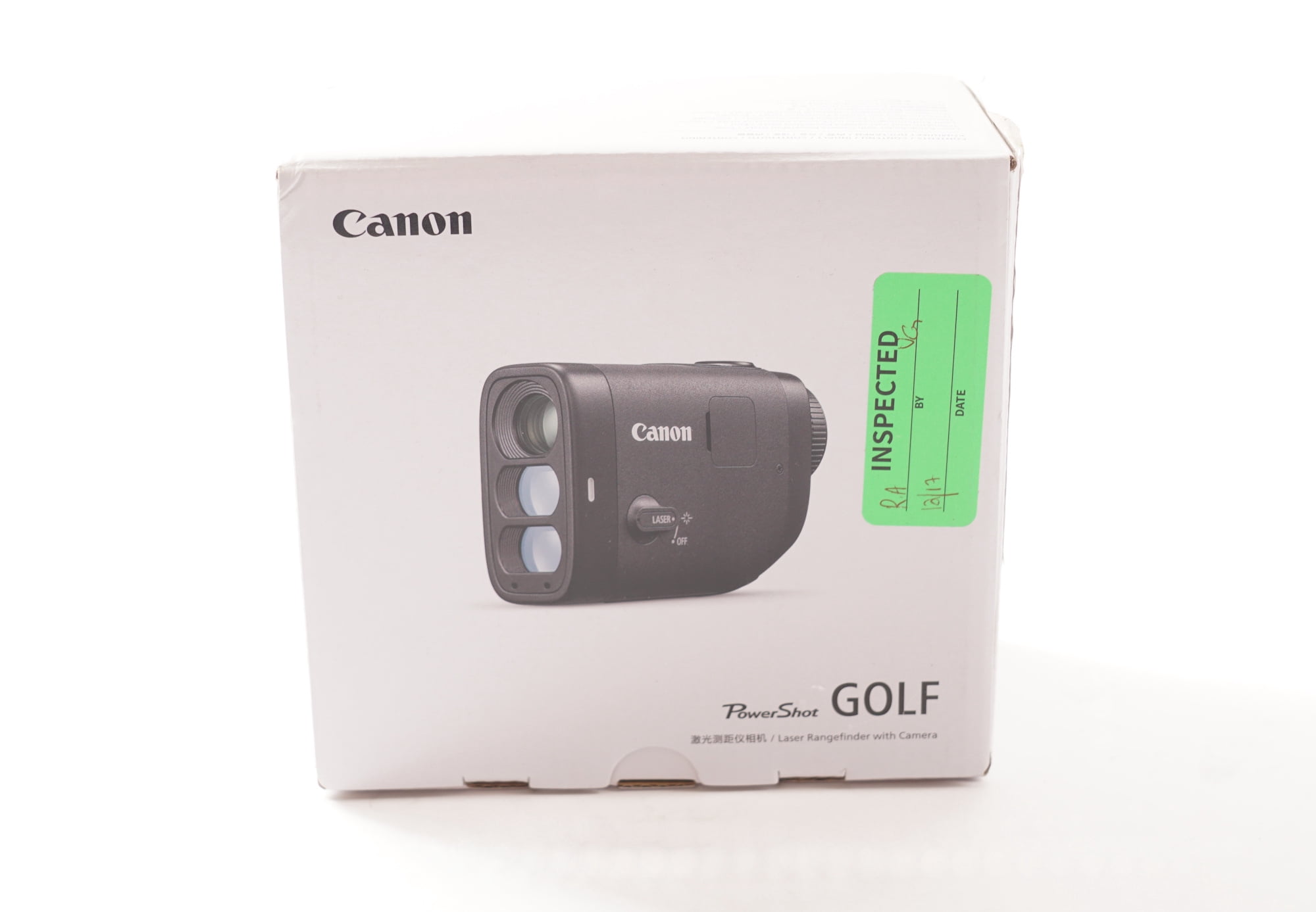 Pre-Owned Canon PowerShot GOLF Digital Laser Rangefinder, Black