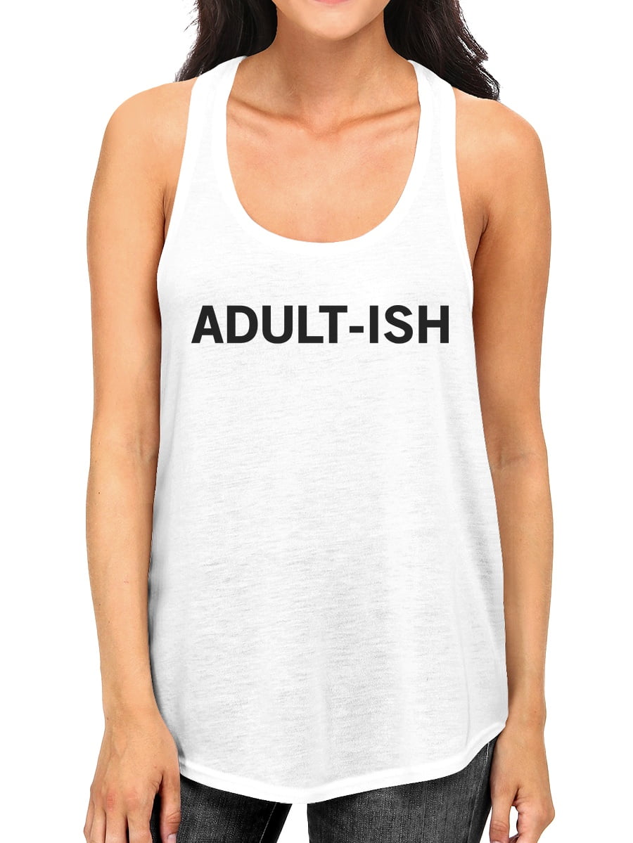 white sleeveless tank top