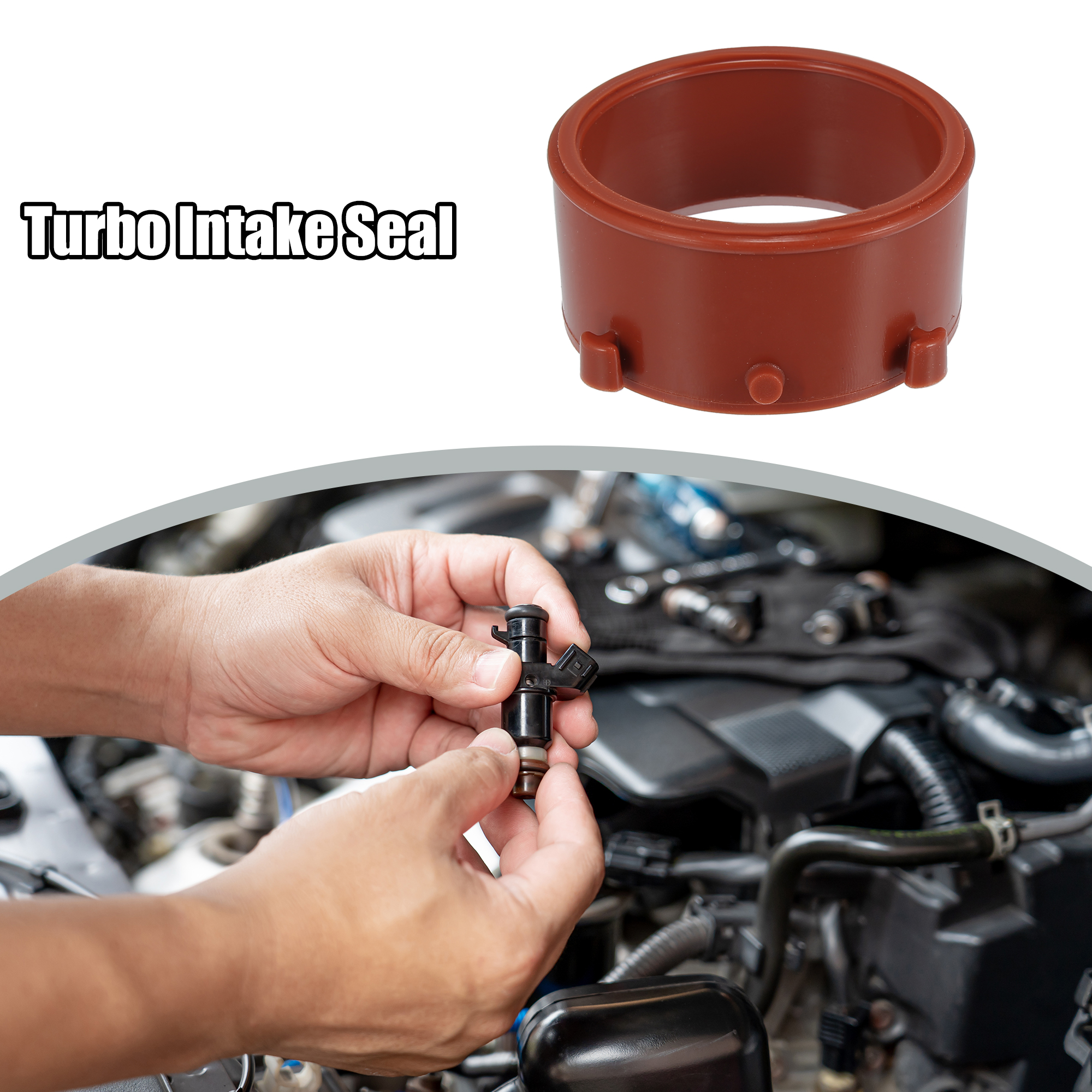 Red Turbo Intake Seal A6420940180 6420940180 Rubber Replacement  