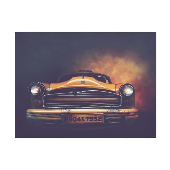 Trademark Fine Art Svetlin Yosifov Kolkata Taxi Canvas Wall Art