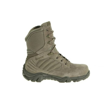 Bates - bates men's gx-8 sage 8 inch comp toe zip uniform boot, sage, 12 xw us - Walmart.com