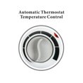 thumbnail image 4 of Optimus Portable Indoor 2 Speed Fan Personal Space Heater, 4 of 5
