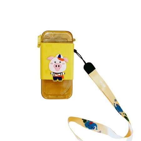 

Xinqinghao Cute Water Bottle For Kids Unique Ice Cream Shape Water Cup Kawaii Popsicle C