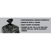 Brute Super Tuff® Contractor Bags, 55 Gallon, 20 Bags (Twist Tie)