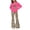 Hot Pink, variant on Cethrio Girls Graphic Outfit Sets, Fashion 2 Piece Long Sleeve Spring Fall Girls' Clothing Sets Hot Pink Size 7-8 T