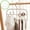 White, variant on ChicYu Tiered Closet Hanger with 8 Hooks,Adjustable Underwear Accessory Organizer for Bras, Ties, Scarf Storage Solutions Organizers And Storage for Bras Belts Ties White