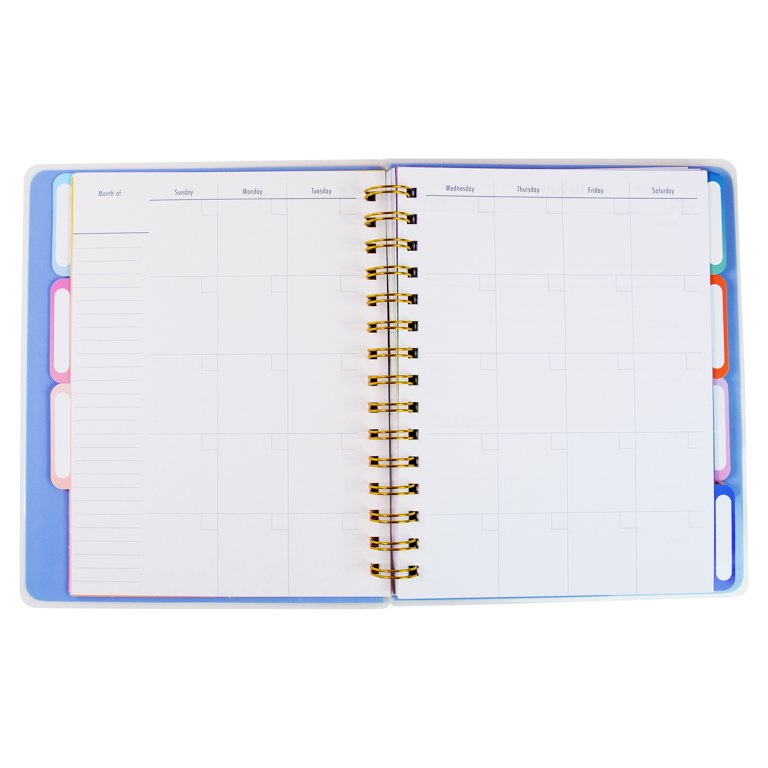 Daily & Weekly Undated Planner, Kit with Fineliner Colored Pens, Ruler –  Storageaid LLC