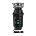 thumbnail image 1 of Moen Prep Series Disposer 1/2 Horsepower Continuous Feed Garbage Disposal Featuring Fast Track Technology Power Cord Included Gt50C, 1 of 9