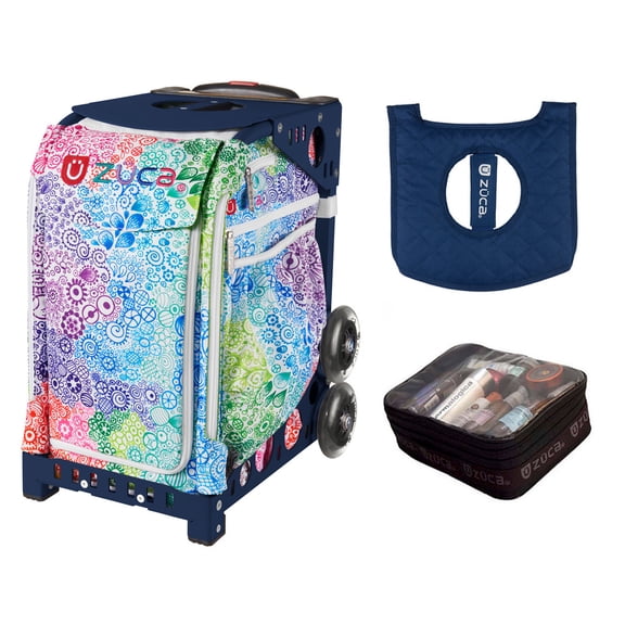 Zuca Exposition with FREE Seat Cover and Zuca Utility Pouch(Small) (Navy Frame)