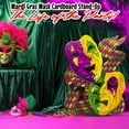 thumbnail image 4 of Mardi Gras Mask Standup - Party Decor - 1 Piece, 4 of 7