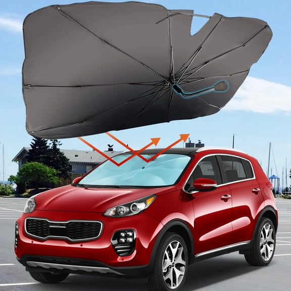 Universal Car Windscreen Sun Shade UV Heat Reflective Sun Visor Foldable Cover