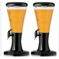 thumbnail image 1 of Costway Ensemble de 2 Distributeurs de Tour de Bière Froide 3L Plastique avec Lumières Led Neuf, 1 of 10