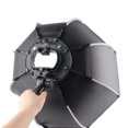 thumbnail image 4 of Flash Softbox, Silver Double Layer Cloth Practical All-Metal Folding Softbox, Portable For Fashion Photography Portrait Photography, 4 of 8