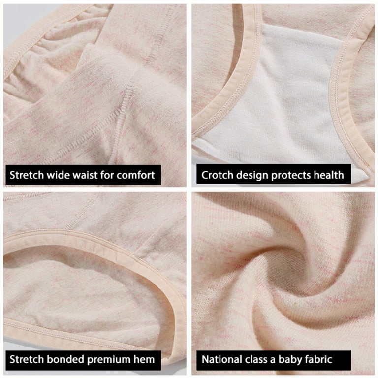 Spdoo Under The Bump Maternity Underwear Cotton Pregnancy Panties  Adjustable Postpartum Belly Support Briefs