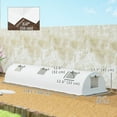 thumbnail image 3 of Outsunny Mini Greenhouse with Mesh Windows, Tunnel Growing Tent, White, 3 of 10
