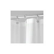 InterDesign EVA 5.5 Gauge Shower Curtain Liner, Standard, 54 x 78, Frost