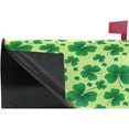 thumbnail image 4 of Clover Leaves Magnetic Magnetic Mailbox Cover Standard Size for Garden Yard Outdoor Decorations-18 x 20.8", 4 of 5