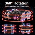 thumbnail image 5 of SHCKE Gesture Sensing Remote Control Car Hand Controlled RC Car 360° Rotating 2.4Ghz RC Monster Trucks Stunt Car, Sideways Drift, Double Sided Driving, LED Light, 5 of 8
