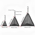 thumbnail image 5 of Triangle Outdoor Camping Dry Net Foldable Camping Organizer Mesh Bag for Outdoor Picnic Tableware Dishes, 5 of 5