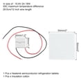 thumbnail image 2 of TES1-12702 Semiconductor Refrigeration Tablets 15.8V 2A 18W Heatsink Thermoelectric Cooler Cooling 30x30mm, 2 of 4