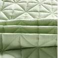 thumbnail image 7 of Exclusivo Mezcla 3-Piece King Size Quilt Set with Pillow Shams, Grid Quilted Bedspread/Coverlet/Bed Cover(96x104 Inches,Green) -Soft, Lightweight and Reversible, 7 of 7