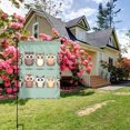 thumbnail image 6 of Seasonal Garden Flag with Cartoon Owls Cute Print 12 x 18 Inch Small Yard Flag for Outdoor All Seasons Use, 6 of 6