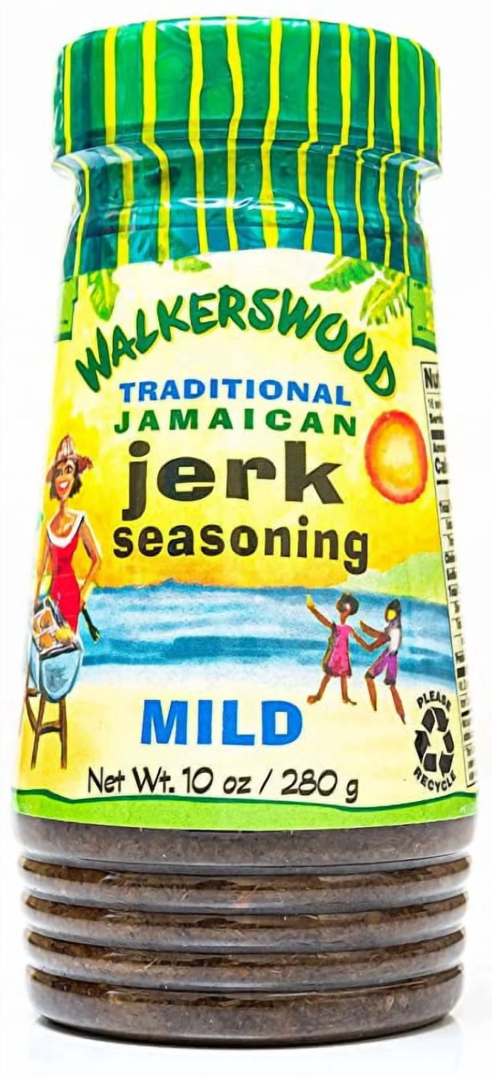 Walkerswood Traditional Jamaican Mild Jerk Seasoning, 10 Oz