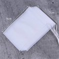 thumbnail image 5 of Paquete de 100 bolsas de té desechables vacías, bolsa de filtro, colador de tetera, bolsa de té blanca no tejida (7*9cm) Rojo Verde, 5 of 5