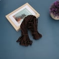 thumbnail image 2 of Eight Colors Flexible Flat Elastic Rope, Elastic Band, For Sport Home Deep Brown, 2 of 8