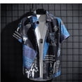 thumbnail image 4 of Camisas de isla marina tropical para hombre, ropa con impresión 3D, camisas hawaianas de playa, blusas de manga corta Y2K, ropa vintage, blusa con solapa, 4 of 5