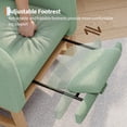 thumbnail image 2 of Rocking Chair Modern,Upholstered Glider Chair for Nursery,Comfy Armchair with Side Pocket for Living Room, 2 of 8