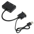 thumbnail image 4 of VGA to VGA HD Multimedia Interface Splitter Converter,Plug and Play with VGA Video Output for VGA, XGA, SVGA, SXGA, UGA, Analog Stereo 2.1 Audio Output, 4 of 7