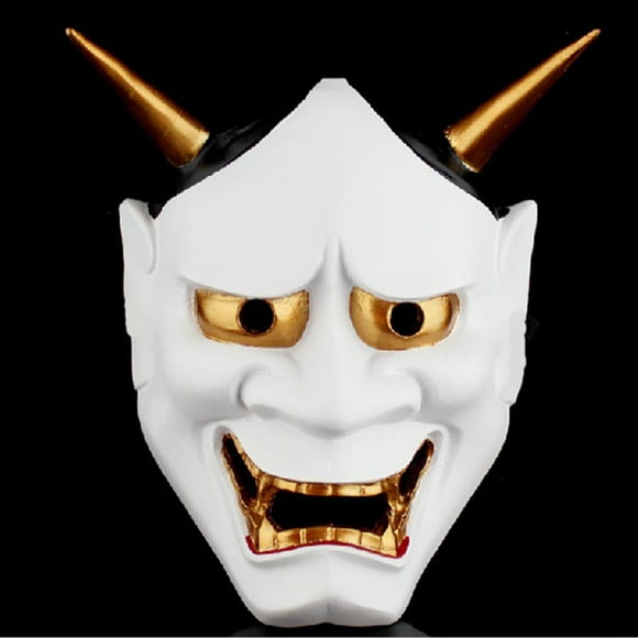 Halloween Mask Horror Maks Men Dance Fox White Face Mask Butterfly Prajna Cos Mask