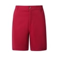 thumbnail image 2 of Garbnen Golf Shorts for Men Button Straight Leg Men Bermuda Shorts Lightweight Breathable Casual Summer Outdoor Workout Mens Athletic Shorts with Pockets Red S, 2 of 8