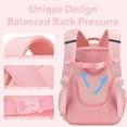 thumbnail image 2 of FPYWO School Backpacks Bags for Girls, Kids Casual Bookbag for Child Teens, Pink, 2 of 7