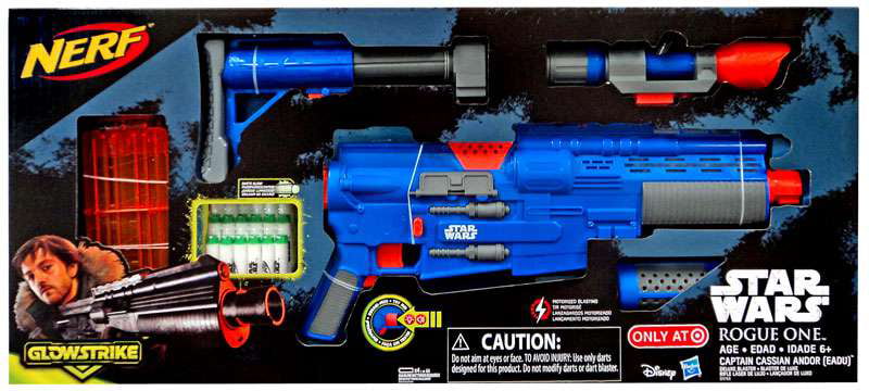 Star Wars Rogue One NERF Captain Cassian Andor Deluxe Blaster Roleplay Toy Gun59 for sale online 