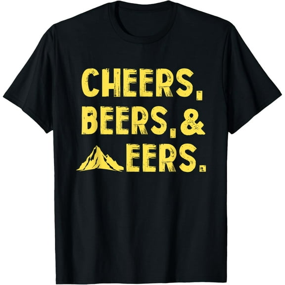 Cheers Beers And Mountaineers West Virginia T-Shirt