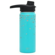 Simple Modern Summit Water Bottle w /chug lid 18oz Caribbean Blue Laser Engraved