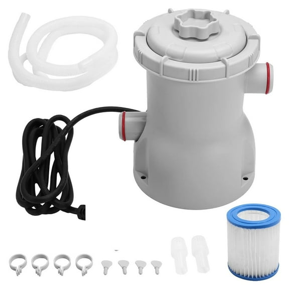 Pool Filter Pump, 330 GPH Paddling Electric Pool Filters Small Pool Filter Pump ,Improved Water Clarity