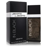 Jacomo De Jacomo In Black by Jacomo Eau De Toilette Spray 3.4 oz