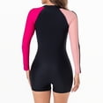 thumbnail image 3 of WILLBEST Traje de Baño de Mujer, Nuevo Traje de Baño de Primavera y Verano 2025 para Mujer, Traje de Baño de Protección Solar con Cremallera Integrada, Traje de Baño de Surf con Protección Solar, 3 of 5