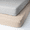 Beige & Silver, variant on Top Cotton 100% Organic Cotton Crib Sheets Set of 2, Fitted Elastic Baby Mattress Sheet for Boys & Girls, Soft Breathable Sheets, 52" x 28" x 9" (Beige & Silver)