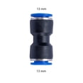 thumbnail image 2 of Conector neumático rápido de empuje para conectar 13 mm de diámetro exterior x 13 mm de diámetro exterior, 2 of 3