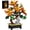 Orange, variant on Bird of Paradise Flower Building Set,Compatible with Lego, Artificial Plant & Flowers Gifts for Adults(451 PCS)