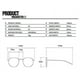 thumbnail image 3 of New Trend Large Frame One-Piece Uv400 Sunglasses Street Shooting Male/Female Sunglasses Retro, 3 of 4