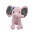 thumbnail image 1 of Peluche con dibujos animados de elefante rosa de 25 cm en algodón y felpa, 1 of 1